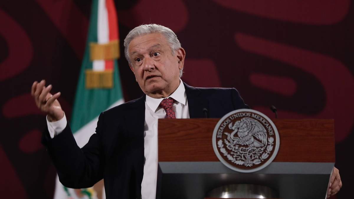 El presidente López Obrador