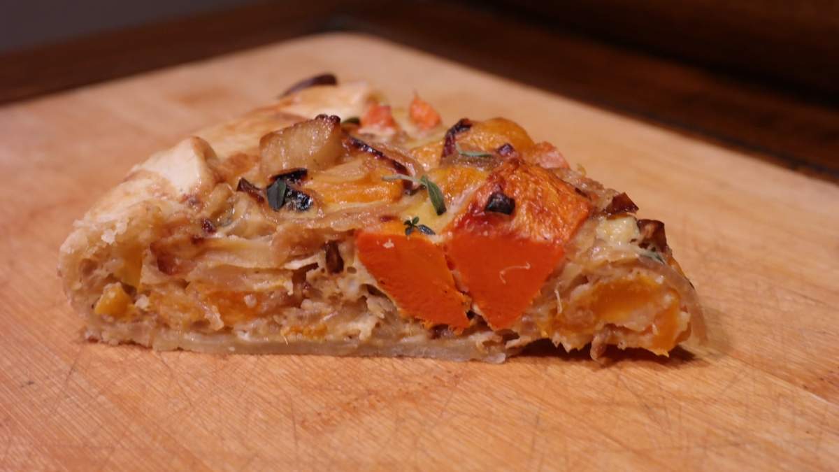 Tarta de calabaza. Fuente: (Instagram)