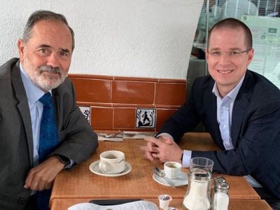 Ricardo Anaya y Gustavo Madero hablan de una 'mayoría opositora” contra AMLO