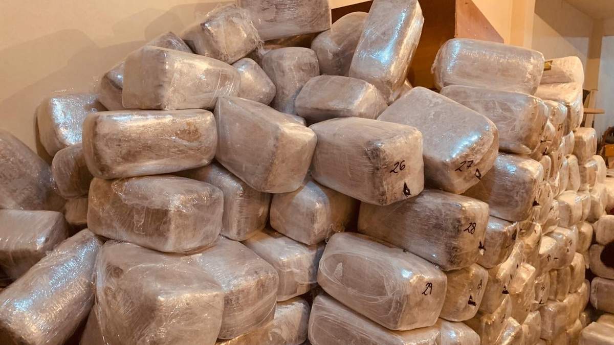 Droga asegurada en Manzanillo