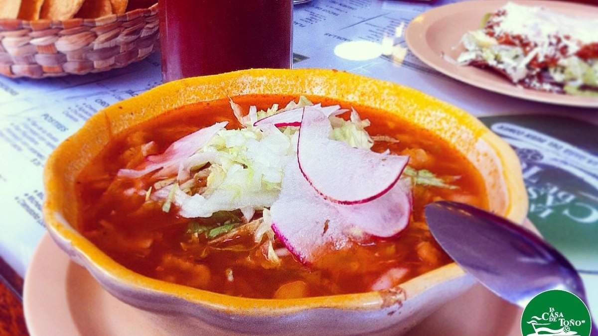 Pozole de La Casa de Toño