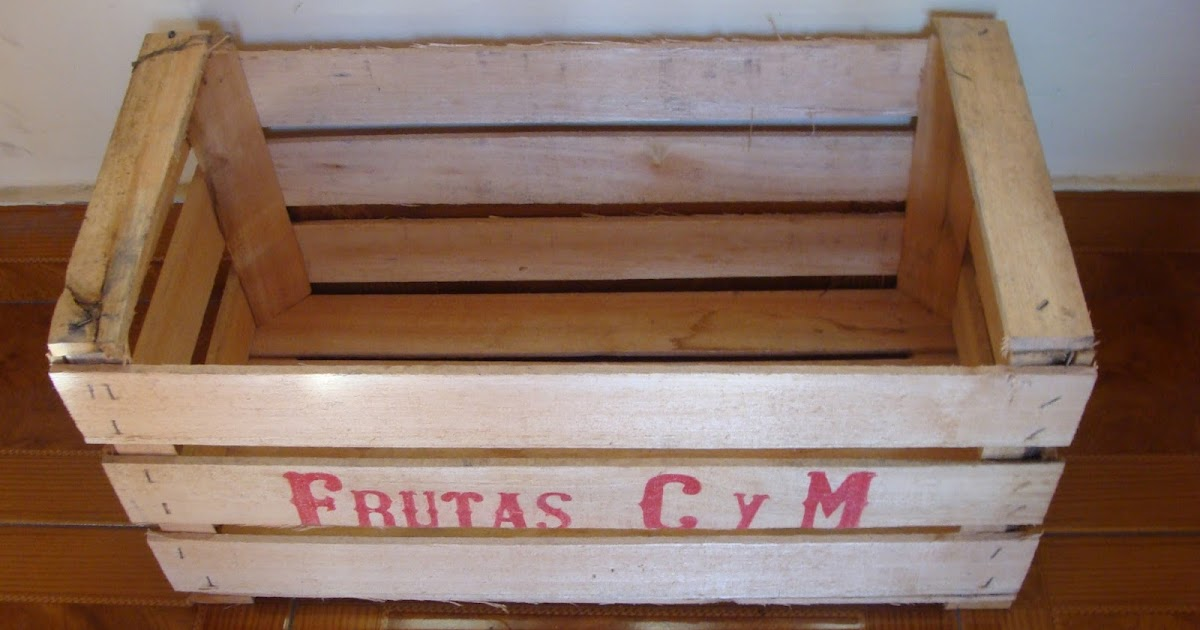 Cajones de verdulería. Fuente: (Creando sueños)