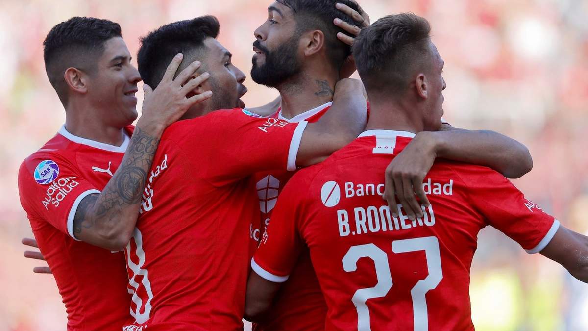 Independiente, en la victoria a Central. Fuente (Instagram)