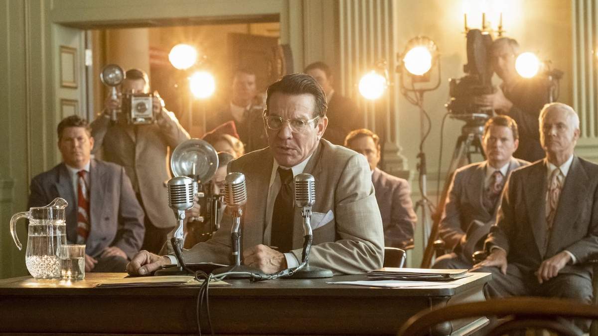 Dennis Quaid en una escena de la cinta Reagan