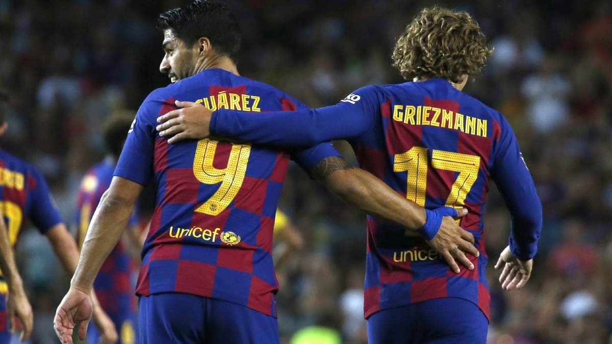 Suárez y Griezmann. Fuente (Instagram)