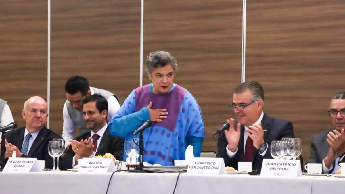 La senadora priista, Beatriz Paredes