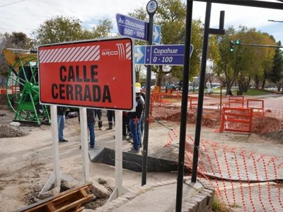 El EPAS puso en marcha el colector Copahue para duplicar la capacidad sanitaria