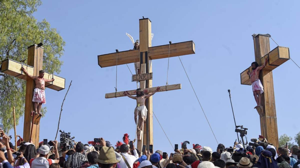 La pasión de Cristo en Iztapalapa