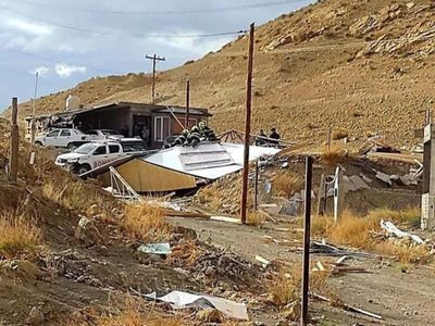 Fuertes vientos, lluvias y nevadas generaron complicaciones en la Cordillera Neuquina