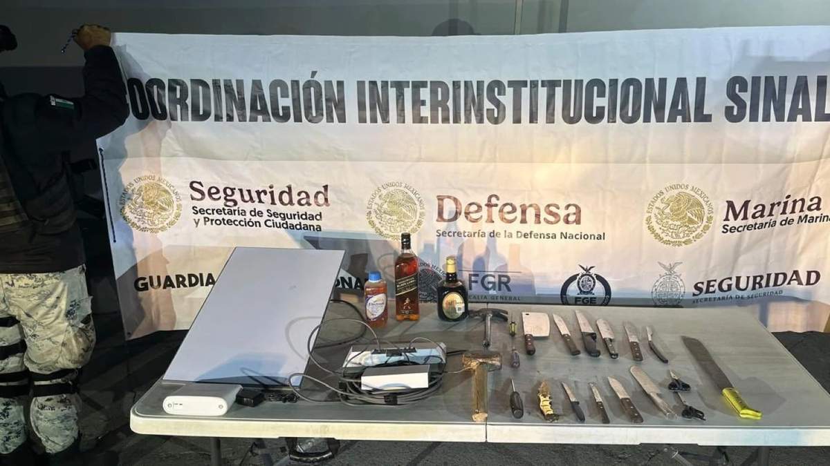 En la imagen, uno de los recientes decomisos en la cárcel de Aguaruto