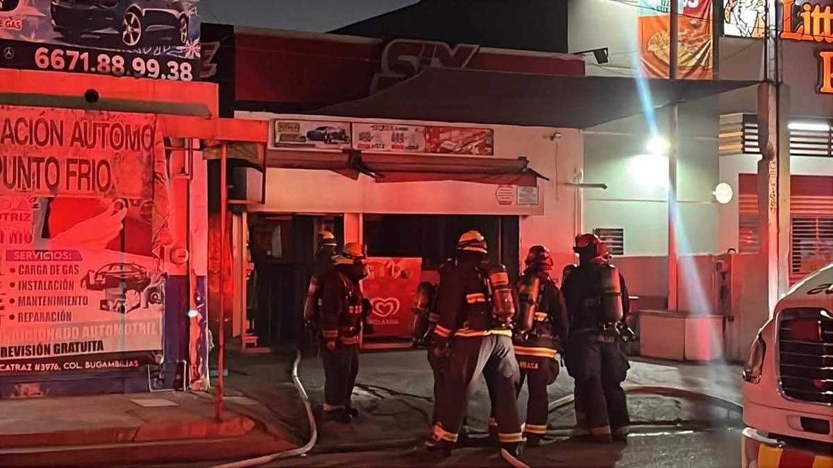 Quema de inmuebles en Culiacán, Sinaloa