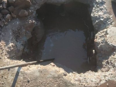 Pérdida de agua en Maipú: tras 20 días con el problema, lo solucionaron