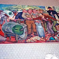 Hacia el rescate del mural "Gloriosa Victoria", de Rivera