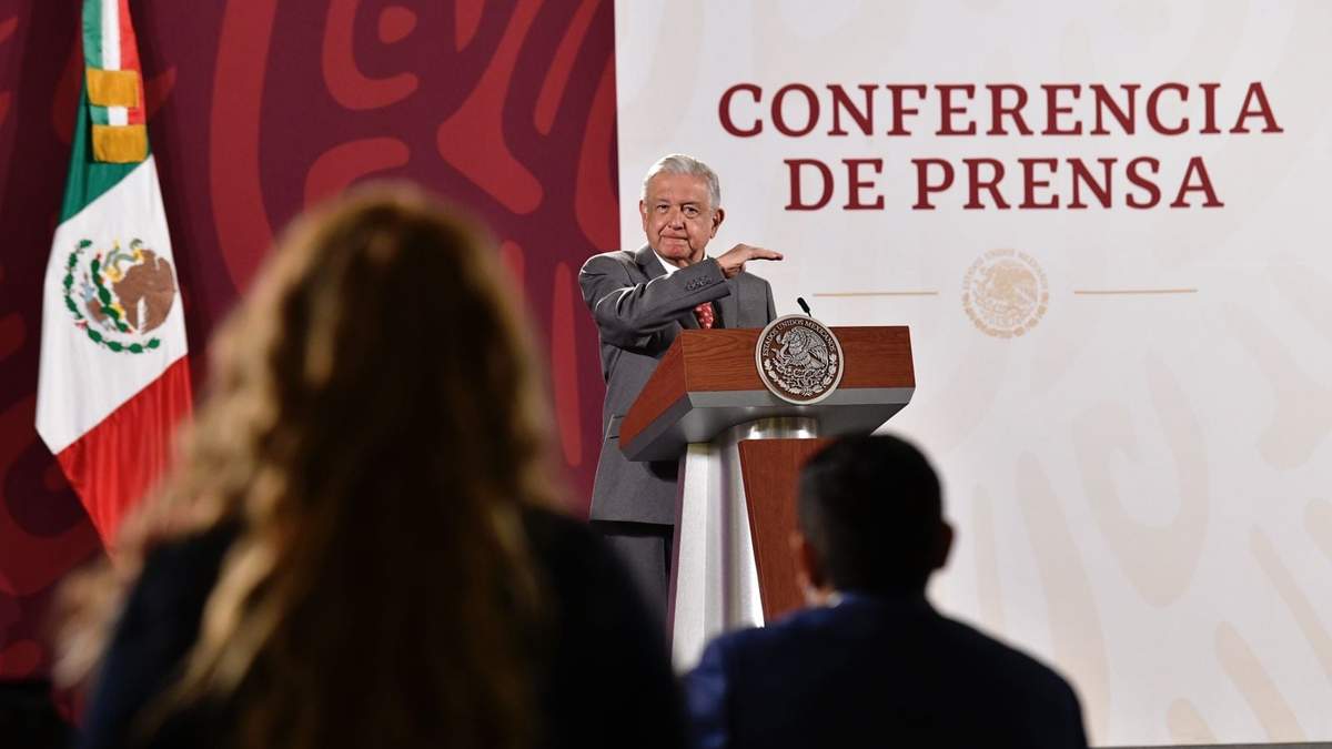 El presidente López Obrador