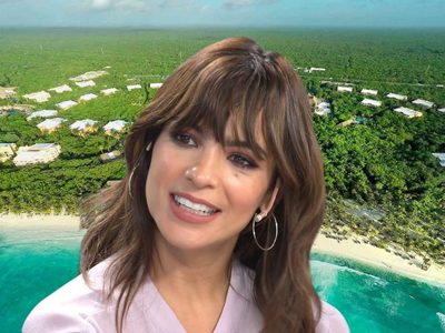 Agustina Cherri mostró las elegantes instalaciones de un hotel de lujo en México