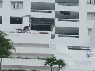 Explosión en condominio Las Brisas Diamante, Acapulco, deja 8 heridos