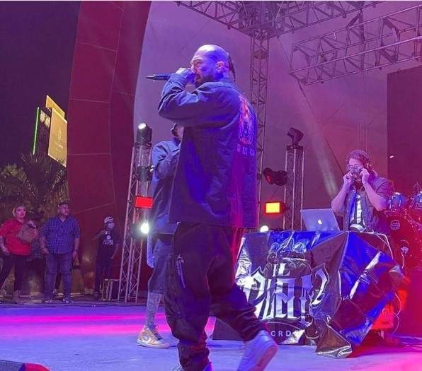 El rapero y hip hopero Alan Alejandro Maldonado Tamez, alias Dharius