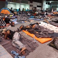 El grueso de la caravana migrante pernocta en Jalisco y una parte ya se dirige a Nayarit