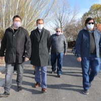 Gaido y Gutiérrez inauguraron juntos una nueva obra en la ciudad