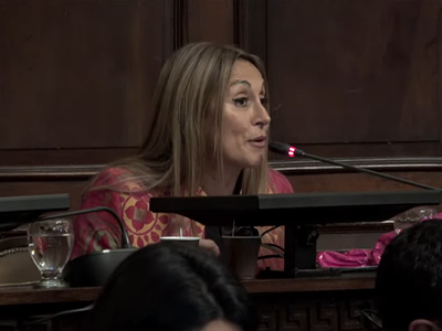 Una diputada se despidió de la Legislatura leyendo un poema de su autoría
