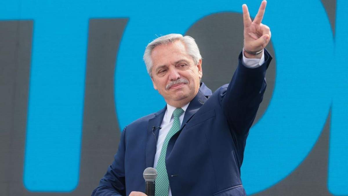 El presidente de la Nación, Alberto Fernández. Fuente: (Twitter)