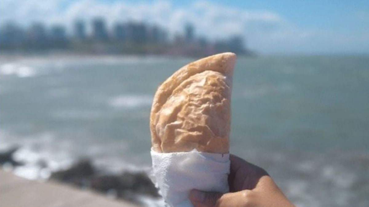 Las mejores empanadas frente al mar. Fuente: (Instagram)