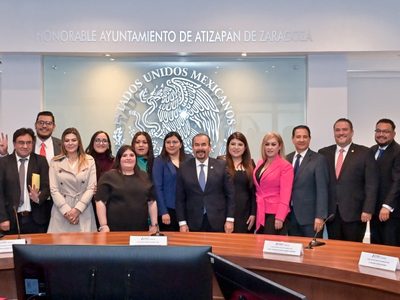 Pedro Rodríguez toma posesión; es el alcalde que gobierna tres veces Atizapán
