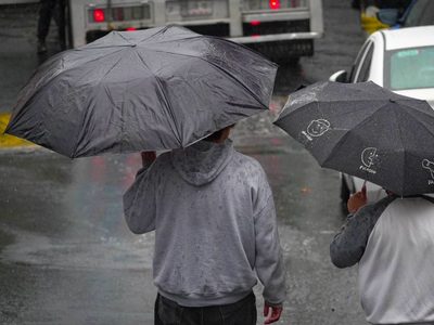 Chubascos y lluvias en más de la mitad del país este martes; alertan por descargas eléctricas