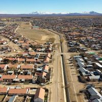 Zapala: comenzaron los trabajos para pavimentar una importante avenida