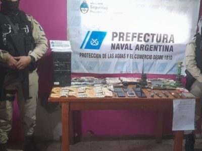 Prefectura Naval desbarató un "kiosco de estupefacientes" en San Martín de los Andes