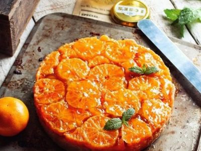 Aprovechá las últimas mandarinas de estación y hacé esta torta invertida que es súper fácil y perfecta para la merienda