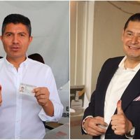 Elección en Puebla: Alejandro Armenta y Eduardo Rivera se declaran ganadores
