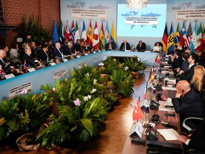 Conferencia internacional pide elecciones libres en Venezuela y levantar las sanciones