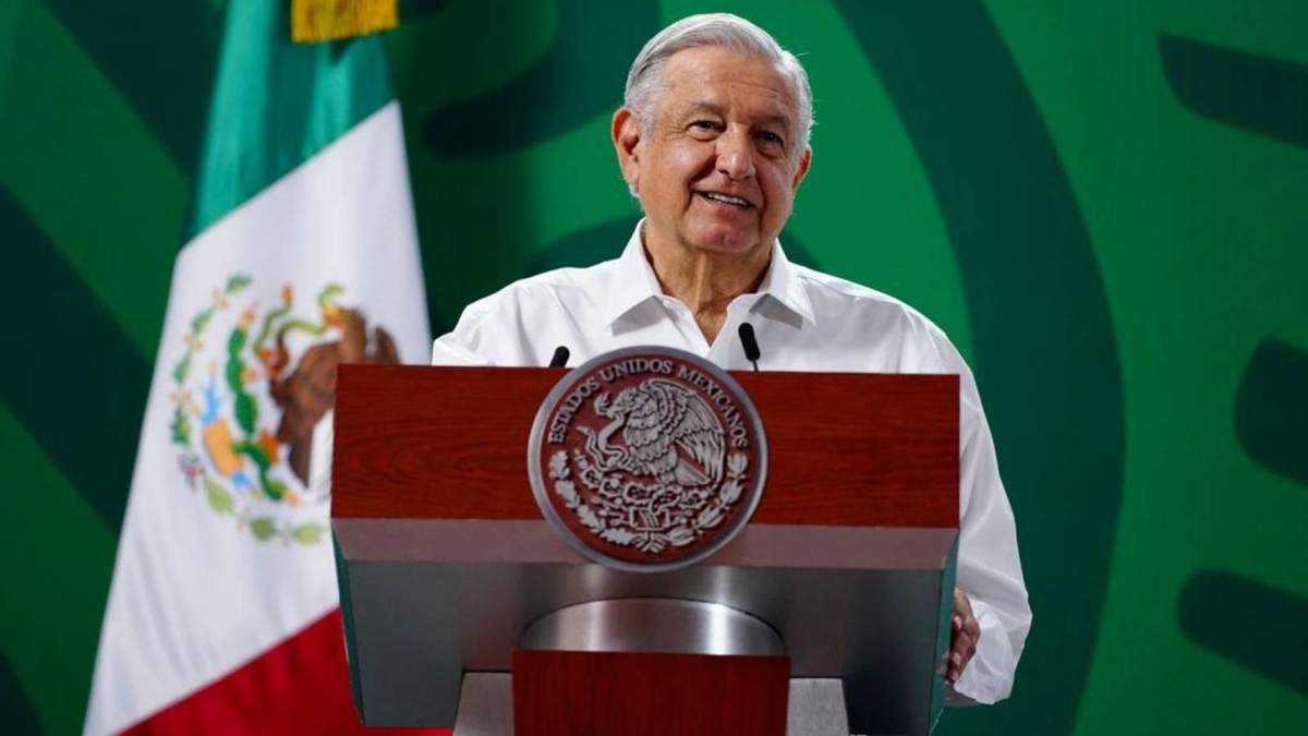 El presidente López Obrador