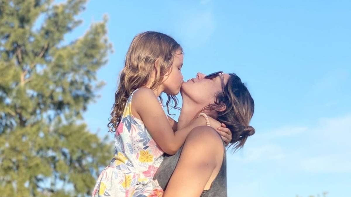 Paula Chaves y su hija Olivia. Fuente: (Instagram)