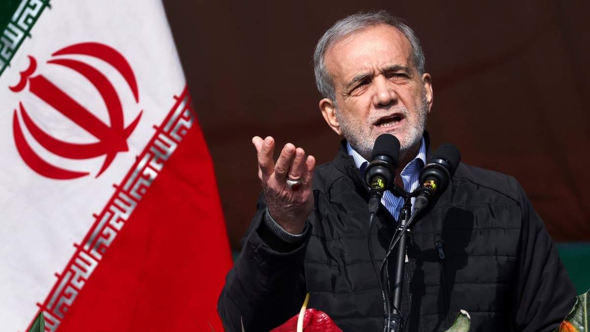 El presidente de Irán, Masoud Pezeshkian