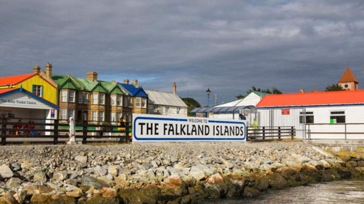 Puerto Argentino, Islas Malvinas. Fuente: (Twitter)