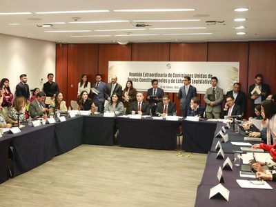 Dictamen sobre nepotismo y la no reelección avanza en comisiones del Senado