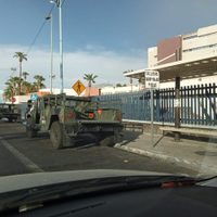 Operativo policiaco-militar resguarda Hospital General de Mexicali