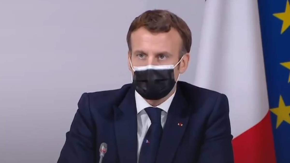 El presidente de Francia, Emmanuel Macron