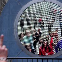 Restablecen portal de video entre Nueva York y Dublín que tuvo que ser cancelado por mala conducta