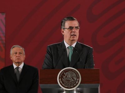 Ebrard presume respaldo internacional para desarrollo de Centroamérica