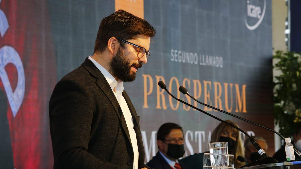 El presidente electo de Chile, Gabriel Boric. Fuente: (Twitter)