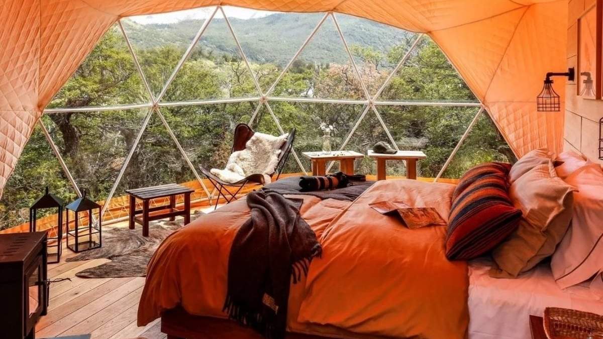Estructuras que unen naturaleza y comodidades. Fuente: (Instagram)