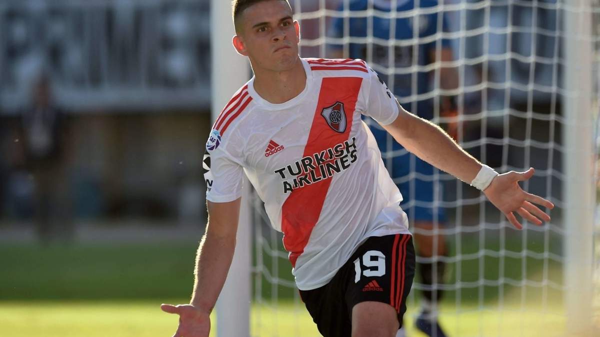 Rafael Santos Borré, el goleador de River. Fuente (Instagram)