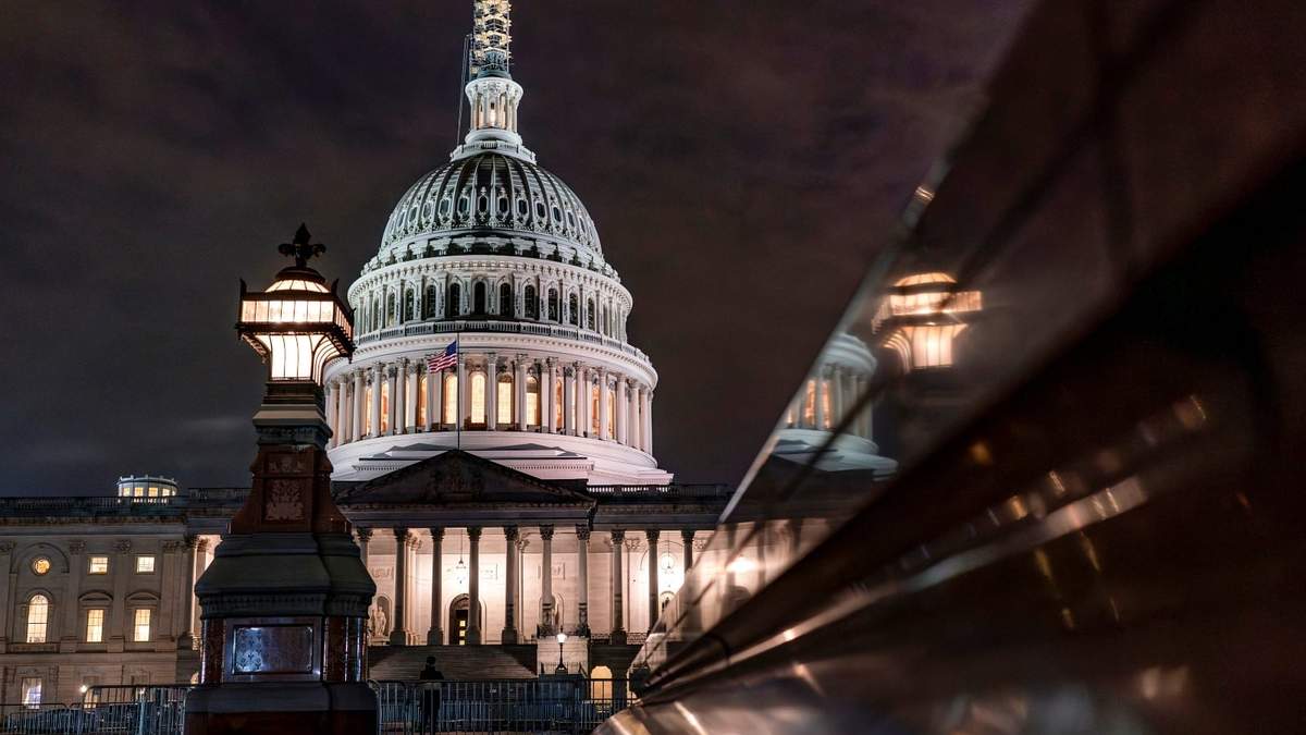 El Capitolio de Estados Unidos, donde se discute un acuerdo para evitar el cierre del gobierno