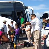 INM deporta vía aérea a un segundo grupo de 109 migrantes hondureños