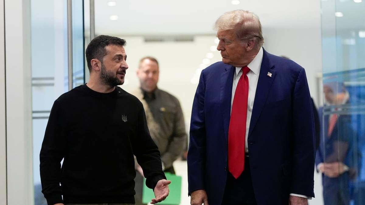 Zelenski y Trump en imagen de archivo