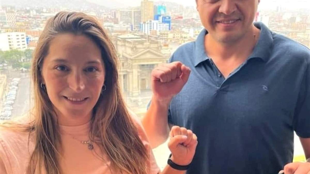 Manuela Casteñeira y Lucas Ruiz. Fuente:(Facebook)