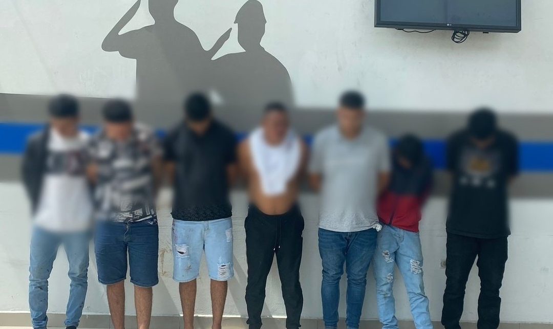 Los Tiguerones. Foto X  @PoliciaEcuador